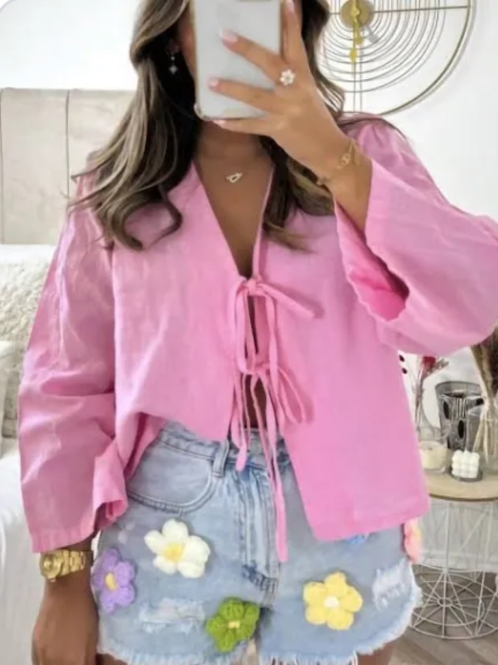 Tie Front Top